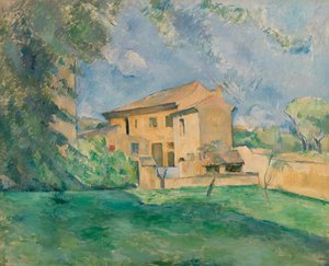 A farm a Jas de Bouffanban alkotó: Paul Cézanne