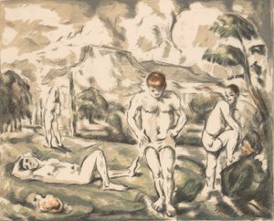 The Large Bathers The Large Bathers, kb. 1898., kb. 1898. alkotó: Paul Cézanne
