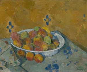 Az almás tányér c. 1877. alkotó: Paul Cézanne