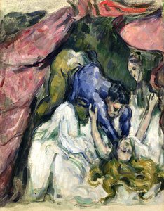 A megfojtott nő, 1870-72 körül (olaj, vászon) alkotó: Paul Cézanne