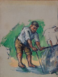 A kútfúró (Le Foreur) alkotó: Paul Cézanne