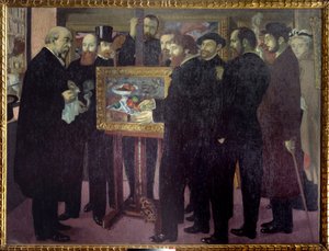 Tisztelet Cezanne előtt alkotó: Paul Cézanne