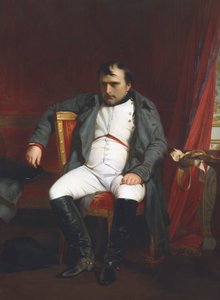 Napóleon Fontainebleau-ban az első lemondásakor – 1814. április alkotó: Paul Delaroche