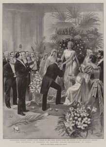 A Madame Sarah Bernhardt tiszteletére rendezett fesztivál Párizsban