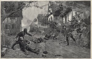 1870-1871-es háború - a woerth-i csatában (vagy Froeschwiller Woerth-i csata, Froeschwiller-Woerth), augusztus 6.