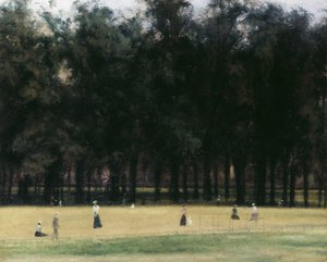 Kensington Gardens (olaj, vászon)