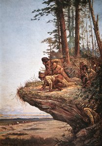 A kocsikat nézni (színes litó) alkotó: Paul Frenzeny