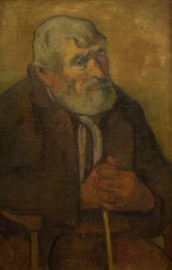 Öreg ember bottal alkotó: Paul Gauguin