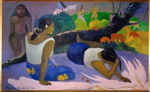 Arearea no vareua ino (olaj, vászon) alkotó: Paul Gauguin