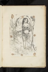 Előtte és utána - Nő és gyermek alkotó: Paul Gauguin