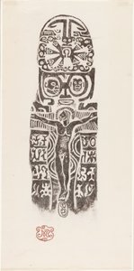 Krisztus a kereszten alkotó: Paul Gauguin