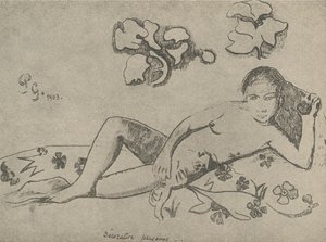 Díszfigura, 1936. alkotó: Paul Gauguin