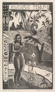 Elragadó föld, 1893-94. alkotó: Paul Gauguin