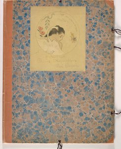 Tervezés egy tányérra - Leda alkotó: Paul Gauguin