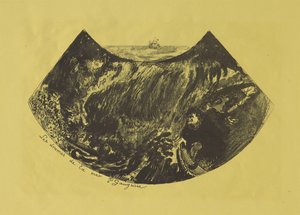 A tenger drámái: Leszállás a forgatagba, 1889 alkotó: Paul Gauguin