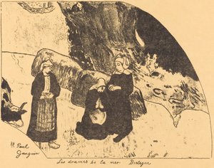 Drámák a tengerről, Bretagne alkotó: Paul Gauguin
