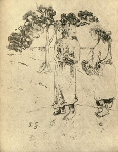 Rajz, 1936 alkotó: Paul Gauguin