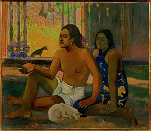 Eiahe Ohipa (olaj, vászon) alkotó: Paul Gauguin