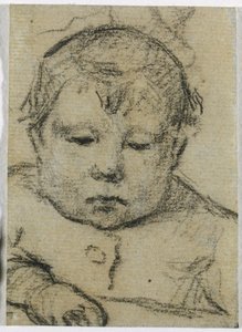 Emil Gauguin mint gyermek, Jobb kéz előre, c. 1875-1876. alkotó: Paul Gauguin