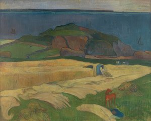 Ernte (Le Pouldu). 1890 alkotó: Paul Gauguin