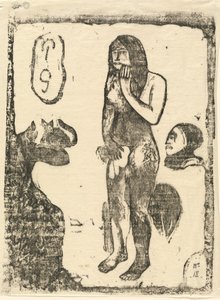 Éva, 1895-ben vagy azután. alkotó: Paul Gauguin