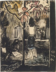 Illat Noa Noa, kis tömb, 1894-95., 1894-95. alkotó: Paul Gauguin
