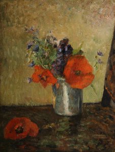 Francia: Nyári virágok serlegben alkotó: Paul Gauguin
