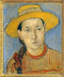 Jeune creole - Young creole ... (festmény vászonra) alkotó: Paul Gauguin