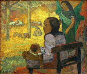 Kisgyermek (tahiti karácsony) alkotó: Paul Gauguin