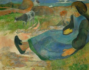 A tehéntartó, vagy ifjú breton alkotó: Paul Gauguin