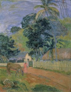 Tájkép alkotó: Paul Gauguin