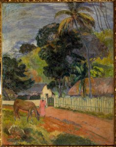 Tájkép alkotó: Paul Gauguin