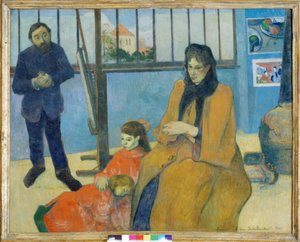 Schuffenecker műhelye alkotó: Paul Gauguin