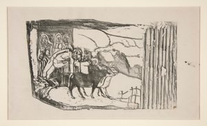Le Calvaire Breton [Útszéli szentély Bretagne-ban] alkotó: Paul Gauguin