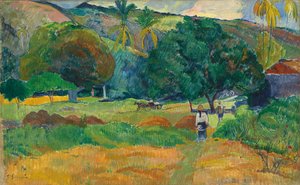 A völgy, 1892 alkotó: Paul Gauguin
