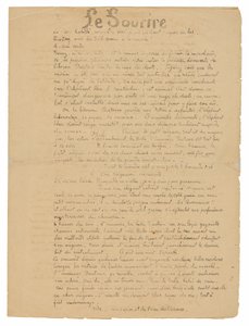 Le sourire: Journal sérieux, 1899. szeptember 19. alkotó: Paul Gauguin