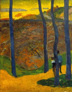 Kék fák alkotó: Paul Gauguin