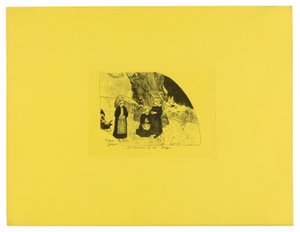 A tenger drámái: Bretagne, a Volpini-szvitből alkotó: Paul Gauguin