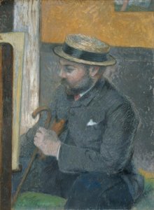 A férfi a hajóssal alkotó: Paul Gauguin