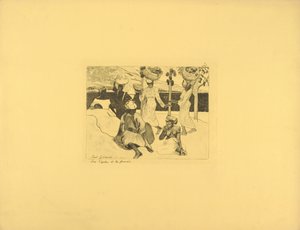 Sáskák és hangyák - Martinique szuvenírje alkotó: Paul Gauguin