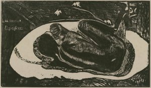 Manao Tupapau (Spirit of the Dead Watching) alkotó: Paul Gauguin