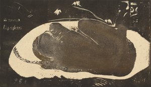 Manao Tupapau Szellem kísérti, 1893-1894. alkotó: Paul Gauguin