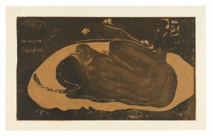 Manau tupapau (She Thinks of the Ghost vagy The Ghost Thinks of Her), a Noa Noa szvitből alkotó: Paul Gauguin