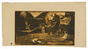 Maruru (Hálafelajánlások), a Noa Noa Suite-ból alkotó: Paul Gauguin