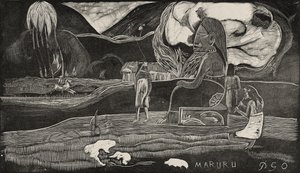Maruru (hálaadás) alkotó: Paul Gauguin
