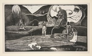 Maruru; Merci – Hálafelajánlás alkotó: Paul Gauguin