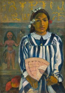 Sok szülője van vagy Tehamana ősei Tehamana, 1893. alkotó: Paul Gauguin