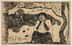 Emberi nyomorúságok. alkotó: Paul Gauguin