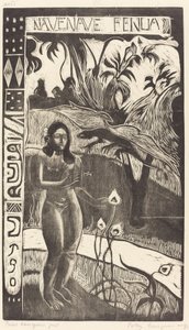 Nave Nave Fenua Delightful Land, 18941895. alkotó: Paul Gauguin