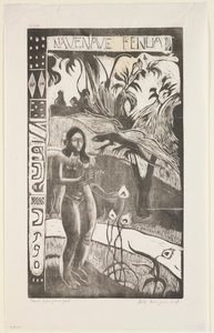 Nave Nave Fenua, a "Noa Noa" sorozatból alkotó: Paul Gauguin